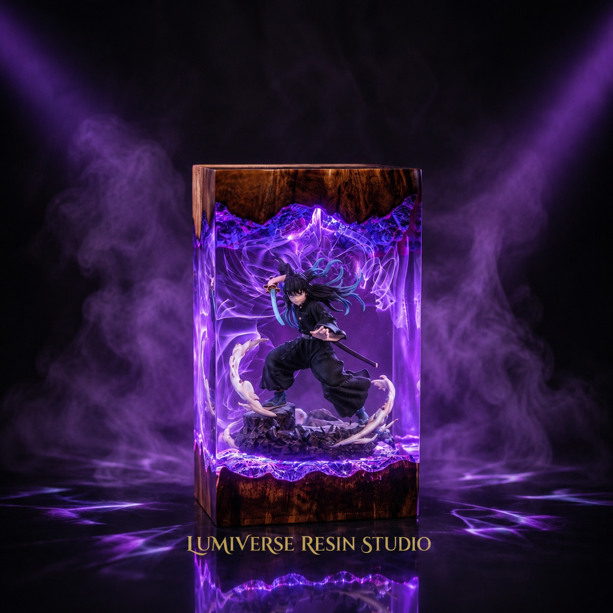 Tokito Muichiro Resin Lamp  - Demon Slayer
