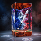 Baseball Bat Resin Lamp | Handmade LED | Lumiverse Resin