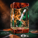 Baseball Bat Resin Lamp | Handmade LED | Lumiverse Resin