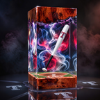 Baseball Bat Resin Lamp | Handmade LED | Lumiverse Resin