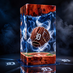 Baseball Glove Resin Lamp | USB-Powered LED | Lumiverse Resin