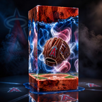 Baseball Glove Resin Lamp | USB-Powered LED | Lumiverse Resin