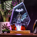 Batman Resin Lamp | Handmade DCComics LED | Lumiverse Resin