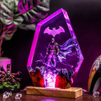 Batman Resin Lamp | Handmade DCComics LED | Lumiverse Resin