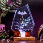 Batman Resin Lamp | Handmade DCComics LED | Lumiverse Resin