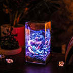 Boa Hancock Resin Lamp | Handmade LED OnePiece | Lumiverse Resin