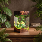 Bulbasaur Resin Lamp | LED RGB Pokemon | Lumiverse Resin