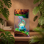 Bulbasaur Resin Lamp | LED RGB Pokemon | Lumiverse Resin