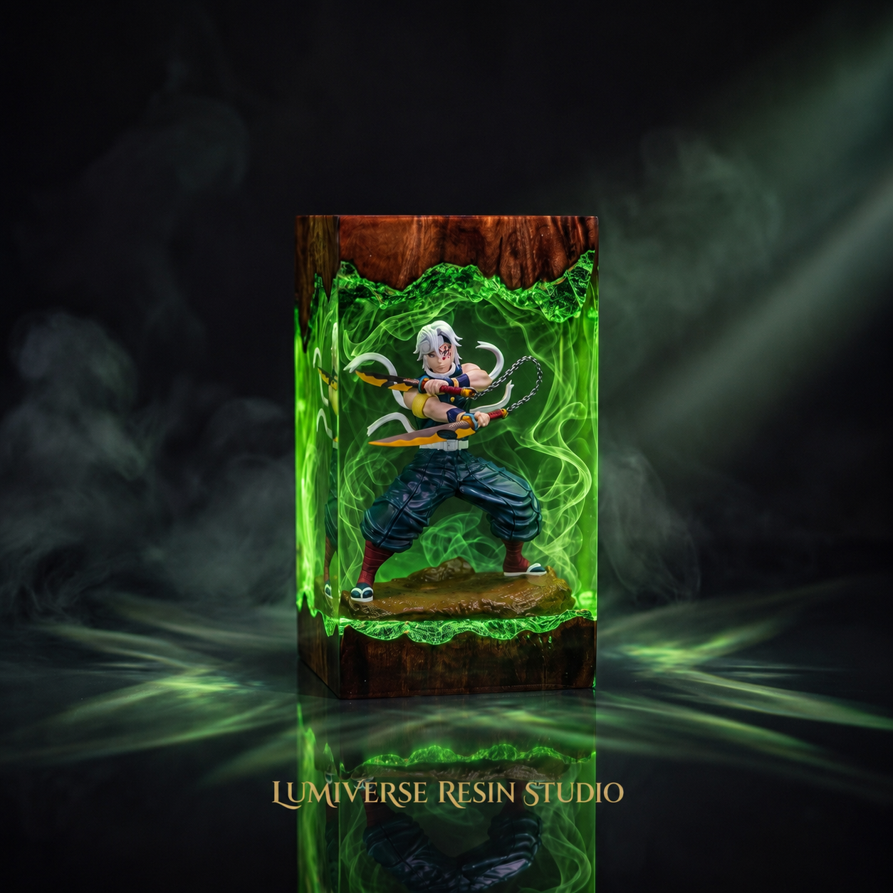 Uzui Tengen Resin Lamp  - Demon Slayer