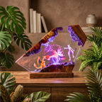 Charizard Resin Lamp | LED Diorama Pokemon | Lumiverse Resin