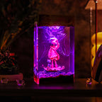 Coraline Resin Lamp | Handmade LED | Lumiverse Resin