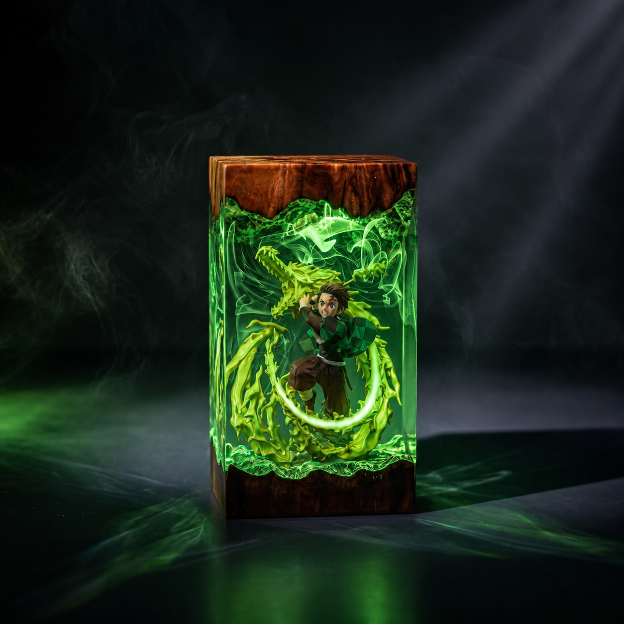 Tanjiro Resin Lamp V1 - Demon Slayer
