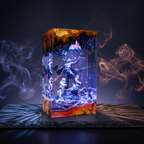 Darth Vader Resin Lamp | Warm LED Light StarWar | Lumiverse Resin