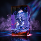 Darth Vader Resin Lamp | Warm LED Light StarWar | Lumiverse Resin