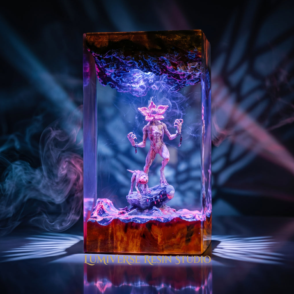 Demogorgon Resin Lamp | LED RGB | Lumiverse Resin