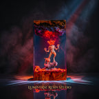 Demogorgon Resin Lamp | LED RGB | Lumiverse Resin