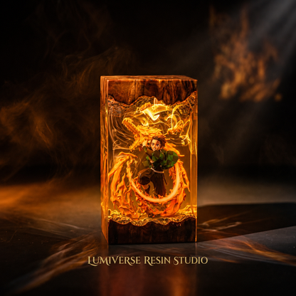Tanjiro Resin Lamp V1 - Demon Slayer