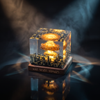 Fallout Nuclear Explosion Resin Lamp | Handmade LED | Lumiverse Resin