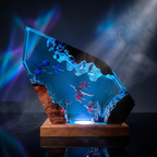 Fantasy Dragon Resin Lamp | Handmade Dragon LED | Lumiverse Resin