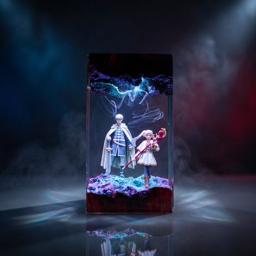 Frieren Himmel Resin Lamp | LED RGB Frieren | Lumiverse Resin