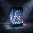 Frieren Himmel Resin Lamp | LED RGB Frieren | Lumiverse Resin