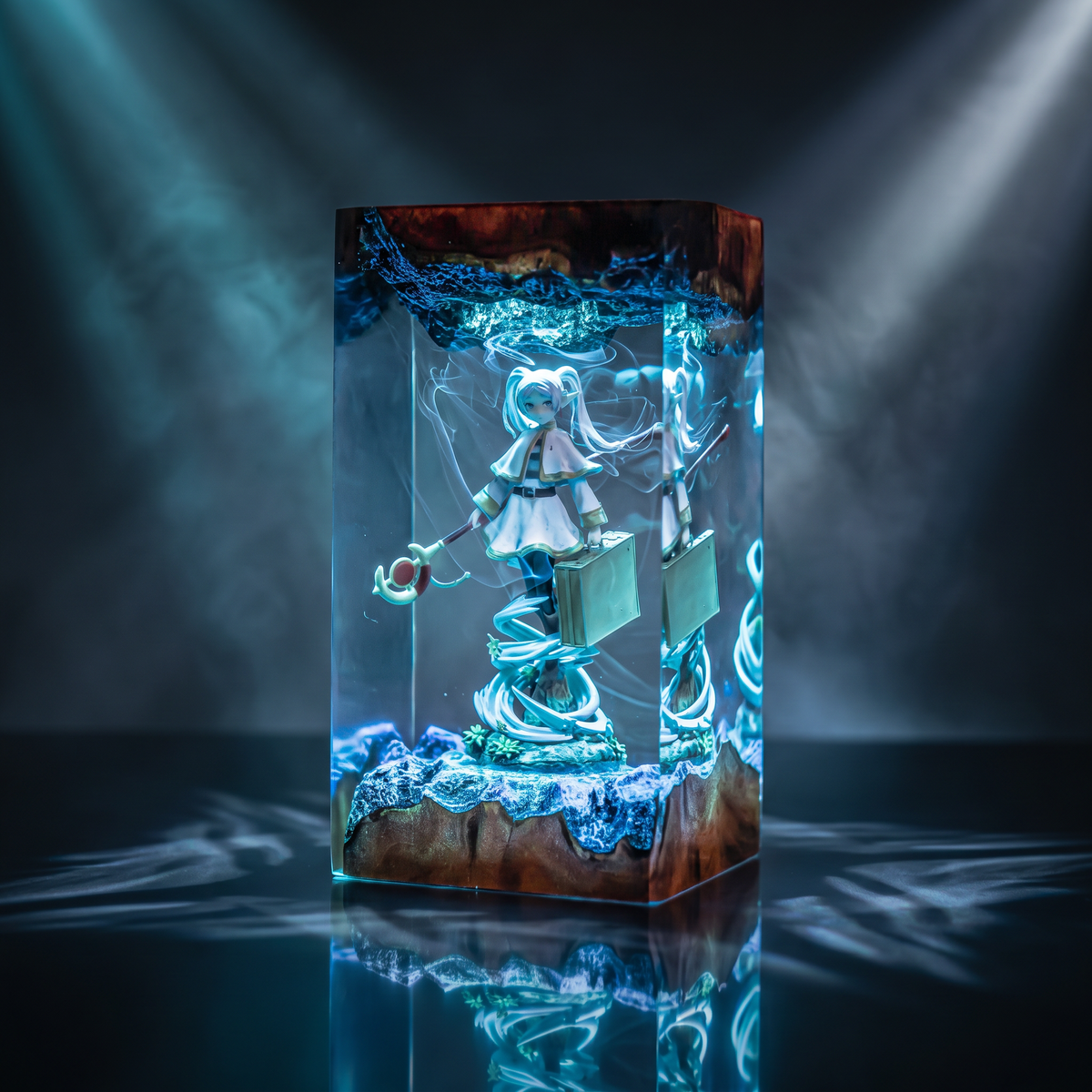 Frieren Resin Lamp | Frieren Gift | Lumiverse Resin