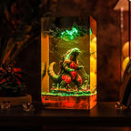 Godzilla V4 Resin Lamp | LED RGB Godzilla | Lumiverse Resin