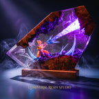 Goku Gohan Resin Lamp | DragonBall Gift | Lumiverse Resin