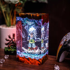 Goku Ssj 5 Resin Lamp | LED Diorama DragonBall | Lumiverse Resin