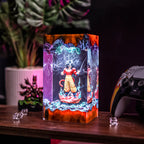 Goku Super Saiyan Resin Lamp | Multicolor LED Glow DragonBall | Lumiverse Resin