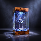Gustave Resin Lamp | Warm LED Light ClairObscurExpedition33 | Lumiverse Resin