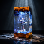 Gustave Resin Lamp | Warm LED Light ClairObscurExpedition33 | Lumiverse Resin