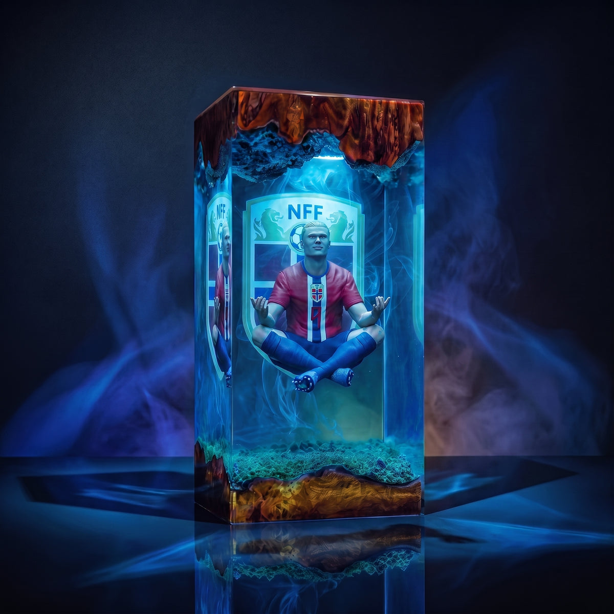 Haaland Resin Lamp | LED RGB | Lumiverse Resin