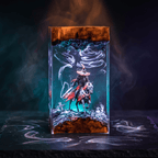 Headless Horseman Resin Lamp | Handmade LED | Lumiverse Resin