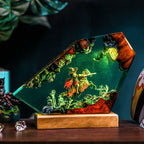Headless Horseman Resin Lamp | USB-Powered LED | Lumiverse Resin