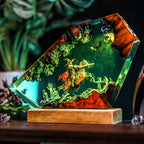 Headless Horseman Resin Lamp | USB-Powered LED | Lumiverse Resin