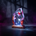 Hornet Hollow Knight Resin Lamp | Warm LED Light HollowKnight | Lumiverse Resin