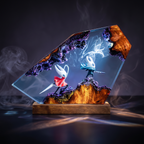 Hornet Silksong Resin Lamp | Handmade LED | Lumiverse Resin