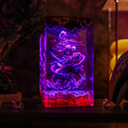 Iguro Obanai Resin Lamp | DemonSlayer Gift | Lumiverse Resin