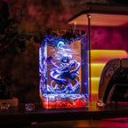 Iguro Obanai Resin Lamp | DemonSlayer Gift | Lumiverse Resin