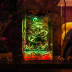Iguro Obanai Resin Lamp | DemonSlayer Gift | Lumiverse Resin