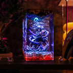 Iguro Obanai Resin Lamp | DemonSlayer Gift | Lumiverse Resin