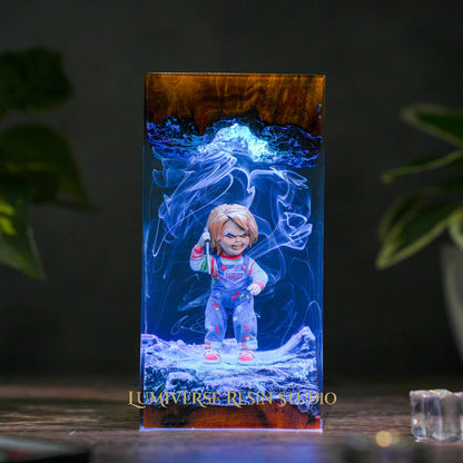 Chuky Resin Lamp