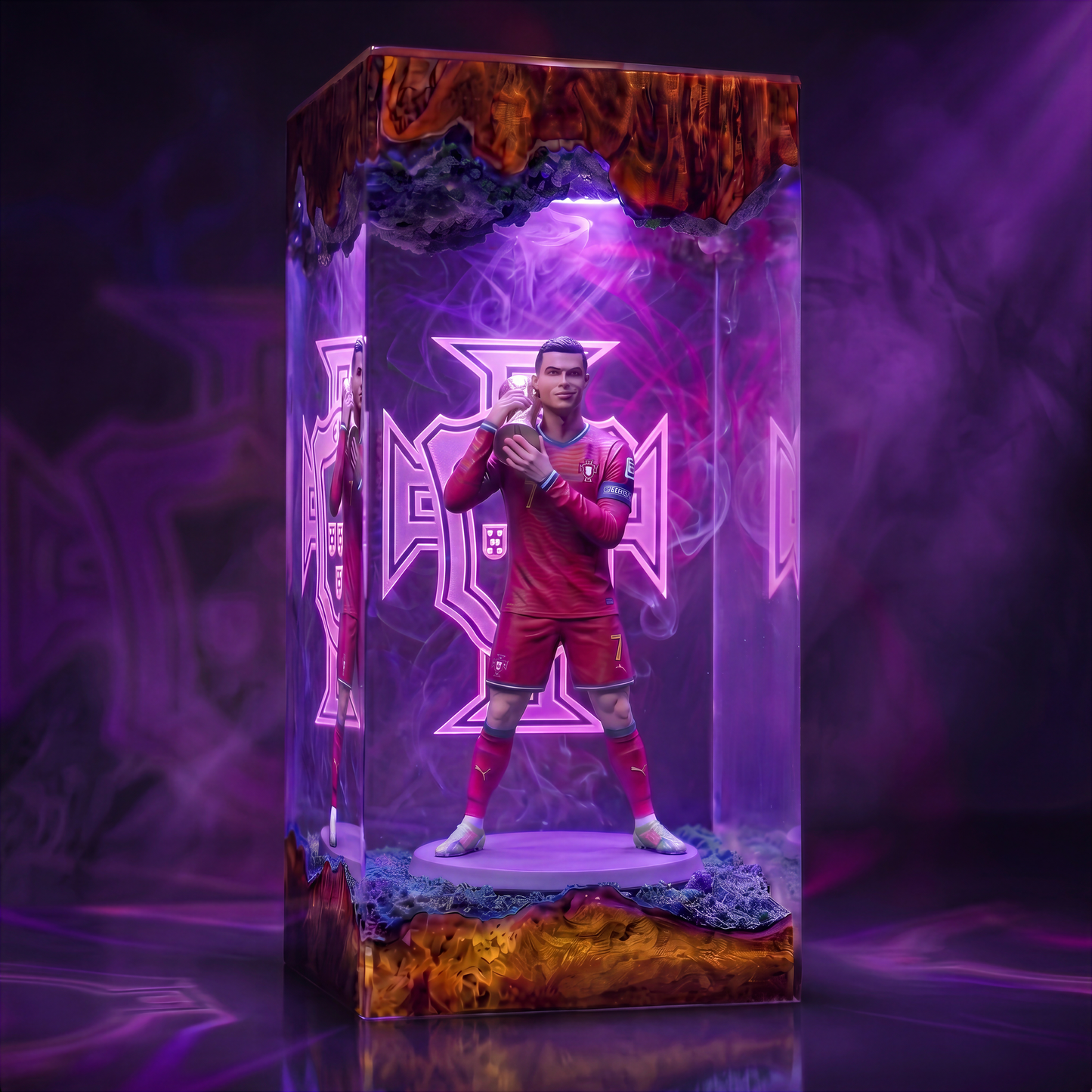 Ronaldo Player Resin Lamp -The Best Player
