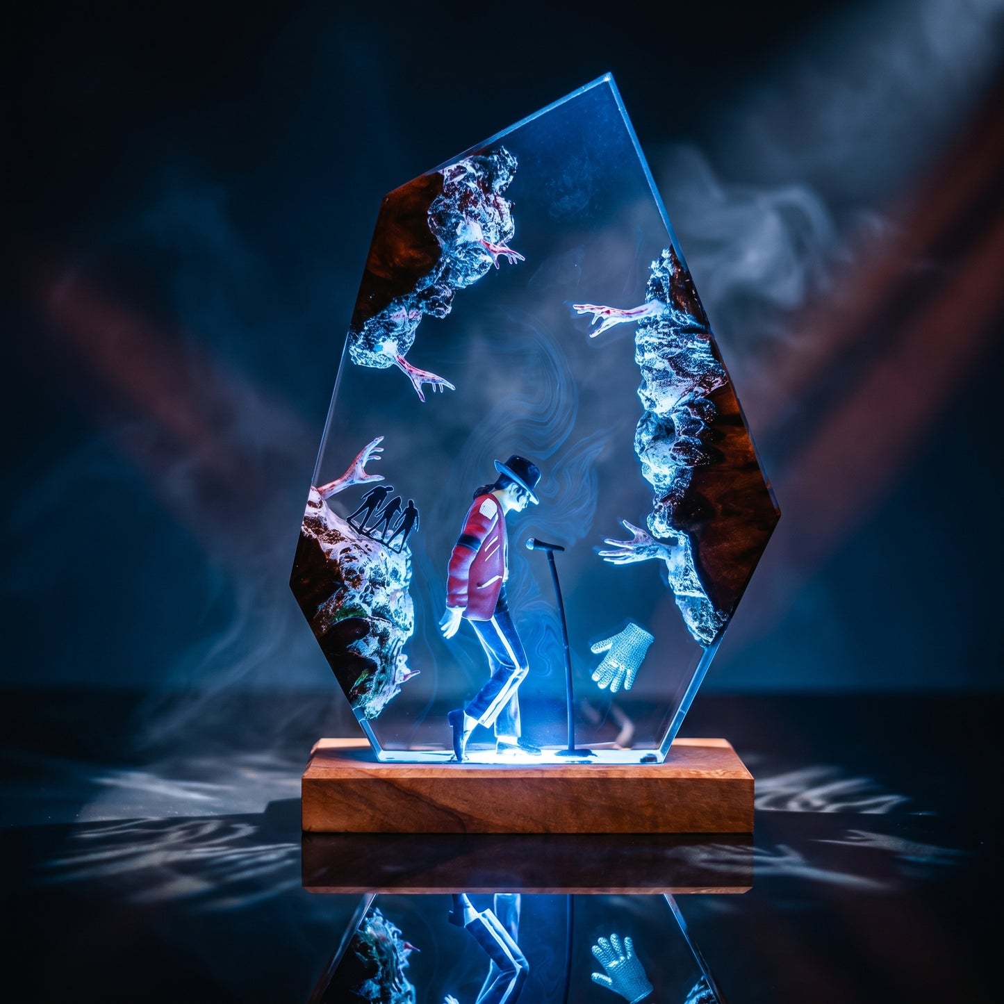 Michael Jackson Moon Walk V2 Resin Lamp