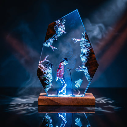 Michael Jackson Moon Walk V2 Resin Lamp