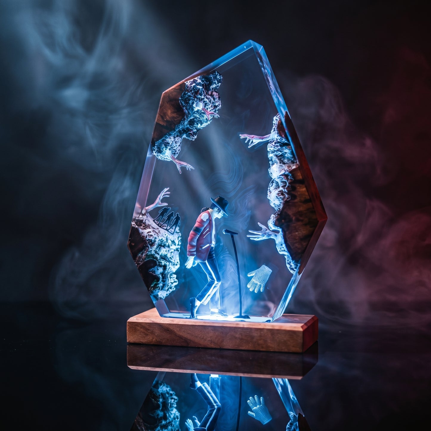 Michael Jackson Moon Walk V2 Resin Lamp