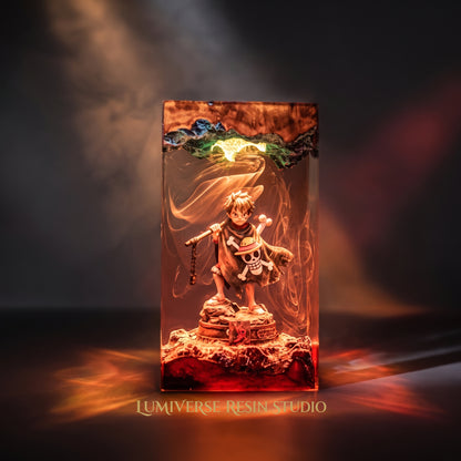 Luffy Gear 5 06 Resin lamp - One  Piece