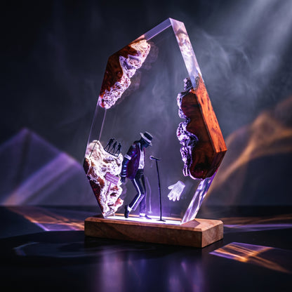 Michael Jackson Moon Walk V1 Resin Lamp