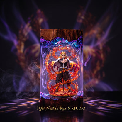 Rengoku Resin Lamp V1 - Demon Slayer